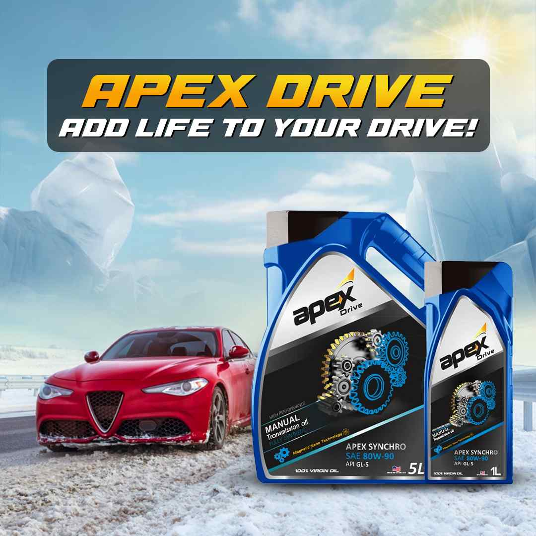 Instagram and facebook post design for Apex Drive Lubricants awareness - by post we want to show it keeps your engine cool